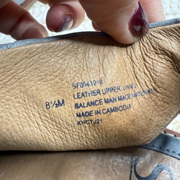 SOFFT Women's Size 8.5 NATALIA Leather Sandal Shoes Slate Blue Gray Bohemian - Picture 5 of 15